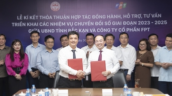 Tập đoàn FPT cùng tỉnh Bắc Kạn đẩy mạnh hoạt động chuyển đổi số