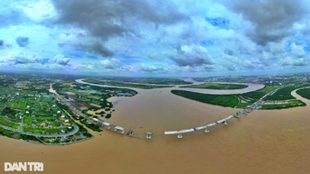 Cầu Nhơn Trạch nối TPHCM với Đồng Nai trước ngày hợp long