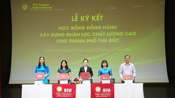SIU ចាប់ផ្តើមផ្តល់អាហារូបករណ៍ពិសេសសម្រាប់និស្សិតនៃទីក្រុង Thu Duc