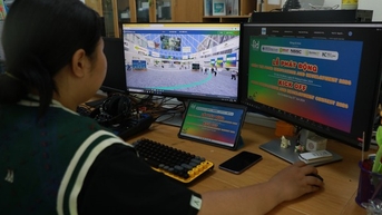 Trường đại học đầu tiên tổ chức cuộc thi trên nền tảng thực tế ảo