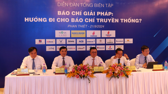 Diễn đàn Tổng biên tập 2024: Hướng đi nào cho báo chí truyền thống?