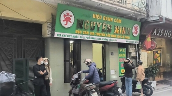 Hà Nội tạm dừng hoạt động thương hiệu bánh cốm Nguyên Ninh