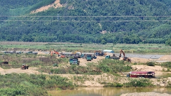 Đấu giá mỏ cát từ 1,2 tỷ lên 370 tỷ: Chưa công nhận kết quả, công an vào cuộc