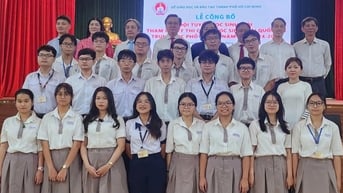 Nhiều trường điểm chuẩn thấp có thành viên dự thi học sinh giỏi quốc gia