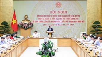 Thủ tướng chủ trì Hội nghị trực tuyến toàn quốc về công tác phòng cháy, chữa cháy