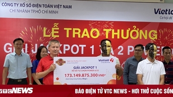 Tấm vé Vietlott trúng độc đắc gần 100 tỷ đồng phát hành ở TP.HCM
