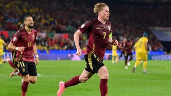De Bruyne ghi bàn, đội tuyển Bỉ đánh bại Romania