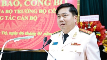 Phó cục trưởng Cục CSĐT tội phạm về trật tự xã hội làm giám đốc Công an tỉnh Quảng Trị