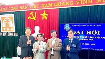 សមាជសមាគមវិចិត្រករថតរូបវៀតណាមខេត្ត Thanh Hoa សម្រាប់អាណត្តិ 2024-2029