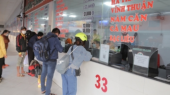 Doanh thu Bến xe miền Tây cao kỷ lục