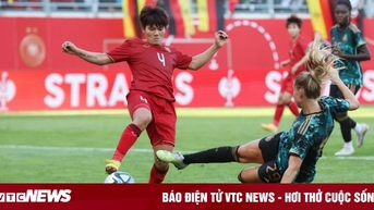 Thanh Nhã ghi bàn, đội tuyển Việt Nam thua sát nút Đức
