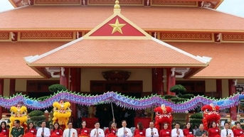 Khánh thành Khu chứng tích chiến tranh Rừng tràm Bang Biện Phú