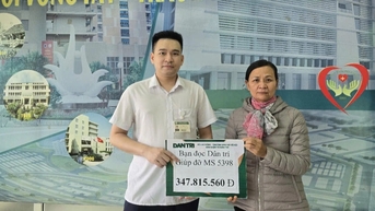 Bạn đọc giúp đỡ chàng trai mồ côi gần 350 triệu đồng chữa bệnh hiểm nghèo