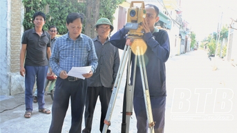 Vũ Thư: Gỡ nút thắt cấp giấy chứng nhận quyền sử dụng đất