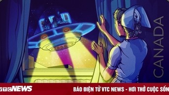 Cuộc chạm trán UFO tại bệnh viện xuất hiện trên đồng xu Canada