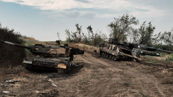 Xe tăng Leopard 2 Ukraine khai hỏa ở Avdiivka: Bắn rồi tẩu thoát cực nhanh