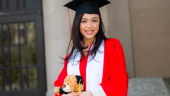 Tiểu thư sinh năm 2000 xinh đẹp, tốt nghiệp trường danh giá tại Mỹ