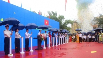 Lễ công bố mở chính thức cặp cửa khẩu song phương Hoành Mô (Việt Nam)