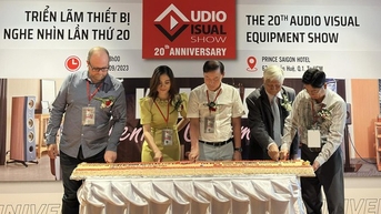 Triển lãm âm thanh AVShow lần thứ 20 khai mạc tại TP.HCM