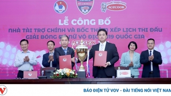 ACECOOK lần đầu tiên tài trợ cho giải bóng đá U19 nữ VĐQG 2024
