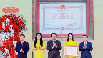 សាលាដែលទទួលបានជោគជ័យបំផុតនៅ Nghe An បានទទួលមេដាយឯករាជ្យថ្នាក់ទីពីរ។