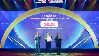 GELEX khẳng định vị thế với nhiều giải thưởng uy tín