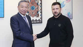 Tổng Bí thư, Chủ tịch nước Tô Lâm gặp Chủ tịch EC và Tổng thống Ukraine Zelensky