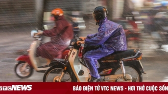 Mưa dông từ Bắc vào Nam, có nơi mưa rất to