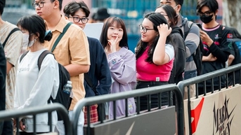 AIC 2023 국제 Lien Quan 모바일 토너먼트의 흥미진진한 준결승전