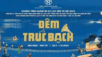 “Đêm Trúc Bạch” và công bố Quyết định công nhận 03 điểm du lịch