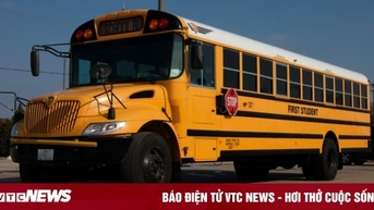 Từ 2025, xe đưa đón học sinh phải sơn màu vàng đậm