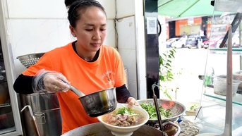 Vị phở yêu thương hôm nay đến Làng Nủ