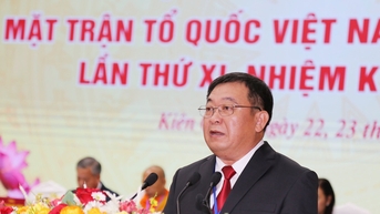 Ông Lê Thanh Việt tái cử Chủ tịch Ủy ban MTTQ Việt Nam tỉnh Kiên Giang