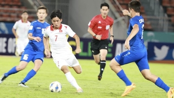 Kết quả U.17 Việt Nam 0-1 U.17 Uzbekistan: Lực bất tòng tâm