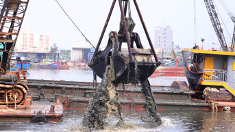 Hạn chế giao thông thủy trên tuyến kênh Quản Lộ