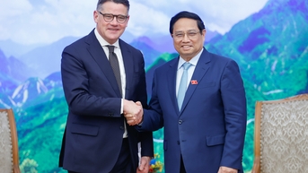 Thủ tướng Phạm Minh Chính tiếp Thủ hiến bang Hessen (Đức)