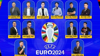 Khán giả xem EURO ở kênh nào, tại sao chưa đài quảng bá nào mua bản quyền?