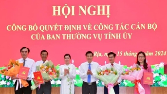 Ban Thường vụ Tỉnh ủy Bà Rịa
