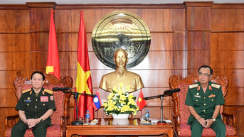 សមាគមអតីតយុទ្ធជនទីក្រុងហូជីមិញ បានទទួលជួបគណៈប្រតិភូសមាគមអតីតយុទ្ធជននៃរដ្ឋធានីវៀងច័ន្ទ-ឡាវ