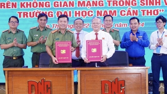 Công an Cần Thơ giúp sinh viên phòng tránh tiêu cực trên không gian mạng
