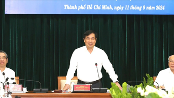 Đoàn công tác Ban Tuyên giáo Trung ương làm việc với Thường trực Thành ủy TPHCM về hoạt động xuất bản