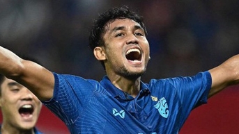 Đội tuyển Thái Lan nhận tin sốc Teerasil Dangda chia tay Asian Cup 2023