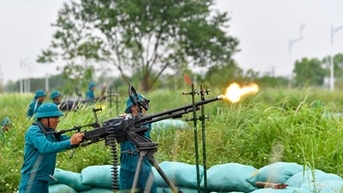 Phường Gia Thụy, quận Long Biên, Thành phố Hà Nội hoàn thành tốt các nội dung diễn tập năm 2023