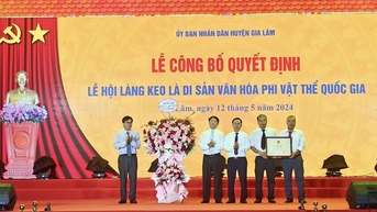 Công bố lễ hội Keo là Di sản văn hóa phi vật thể Quốc gia