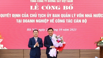 Bổ nhiệm hai nhân sự cấp cao tại TCT Đường sắt VN