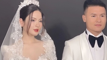 Ảnh cưới của Chu Thanh Huyền
