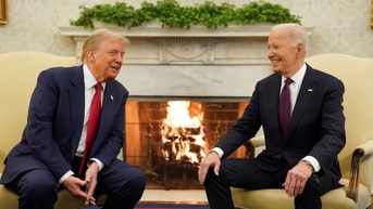 Trump និង Biden ជួបគ្នានៅសេតវិមាន