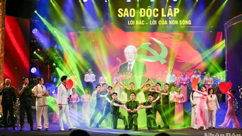 Chương trình nghệ thuật chính luận Sao Độc lập năm 2024: Lắng đọng và xúc động