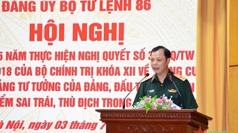 Bộ tư lệnh 86 tăng cường đấu tranh phản bác các quan điểm sai trái, thù địch trong tình hình mới