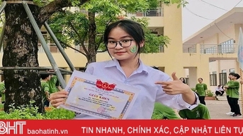 និស្សិតស្រី Ha Tinh ឈ្នះអាហារូបករណ៍ 2.7 ពាន់លានដុងពី VinUni